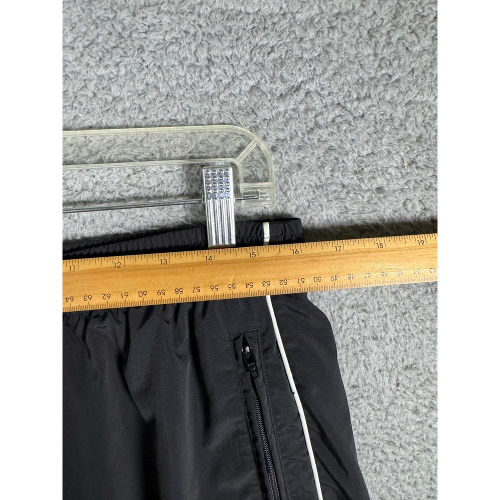 Adidas Originals VRCT Men Black Track Pants Joggers IX6775 L Drawstrings Mesh - Picture 3 of 8